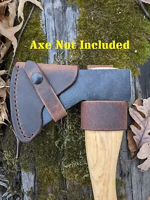 Marbles MR703 18  Hunter's Axe Buffalo Leather Sheath&Holster (Axe Not Included) • $42.50