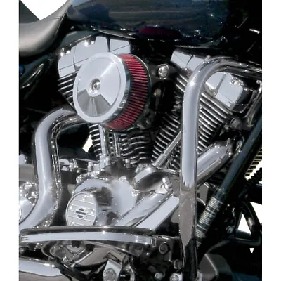 S&S Cycle Chrome Bob Dome Stealth Air Cleaner Cover - 170-0120 • $147.56