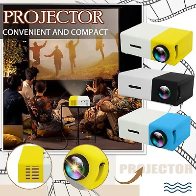 YG300 Natural Projector Home Led Portable HD 1080P Home Projector Home Cinema • $20.83