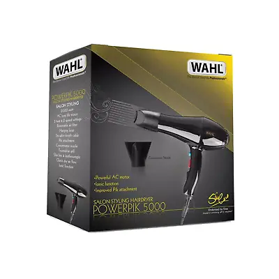 Wahl Powerpik 5000: Professional Salon Styling Hair Dryer • £29.49