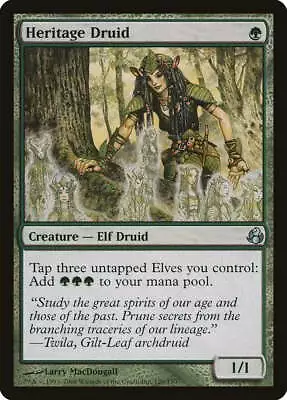 Heritage Druid Morningtide NM Green Uncommon MAGIC THE GATHERING CARD ABUGames • $5.25