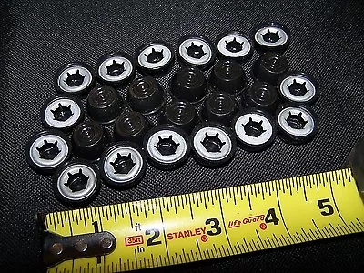 New Lot Of 25 3/8  PAL Push Axle Shaft LOCK NUTS With Plastic Finish Caps • $13.95