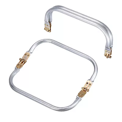 Metal Purse Frame 2Pcs 7.1  Rectangle Lock Frame Kiss Lock Clasp Bag Frame • £11.98