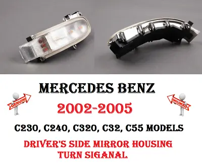 Left Driver Door Mirror Turn Signal Blinker Lamp For Mercedes C230 C240 C320 C32 • $63.33