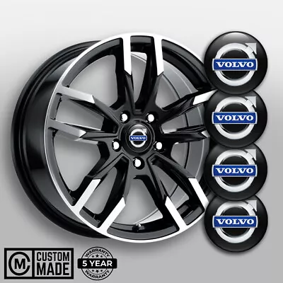 Set Of 4 Volvo Decals For Center Wheel Caps Hood Fender Laptop Ice Chest Etc. • $18.10