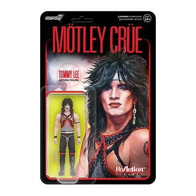 Tommy Lee Montley Crue Super7 Reaction Action Figure • $21.99