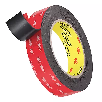 3M Double Sided Heavy-Duty Mounting Tape Two Way VHB Foam Tape 16FT Length 0. • $32.86