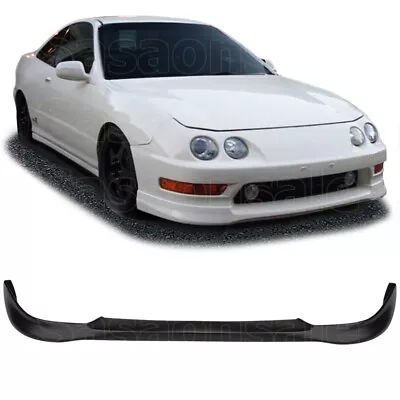 [SASA] Fit For 98-01 Acura Integra DC2 Black PU Front Bumper Add-on Lip Spoiler • $83.05