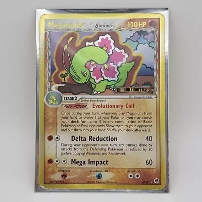 Pokémon TCG Meganium (Delta Species) EX Dragon Frontiers 4/101 Holo Holo Rare • $12.95