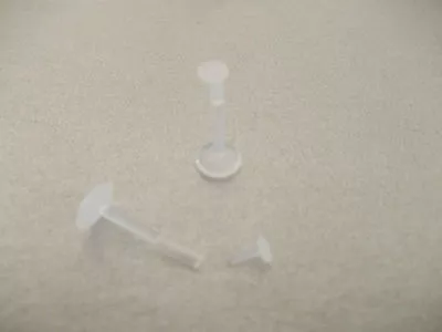 £3.99 • Buy 2 X Flex Bioflex Push In Top Retainers,4mm,6mm,8mm,10mm,hide Piercing,1.2mm