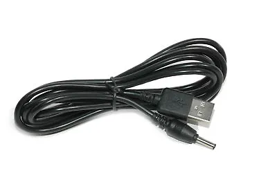 2M USB Black Charger Power Cable For Iluv  TimeShaker Micro Alarm Radio • £4.99