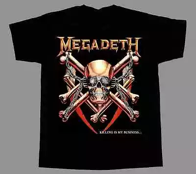 Megadeth Killing Is My Business Album T Shirt Men Size S To 4XL ZC1597 • $14.99