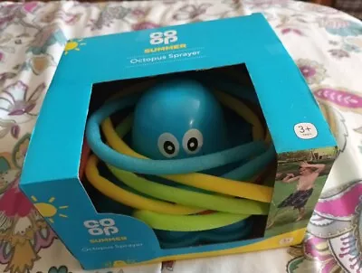 Octopus Water Toy Sprinkler Summer Spray - New In Box • £3