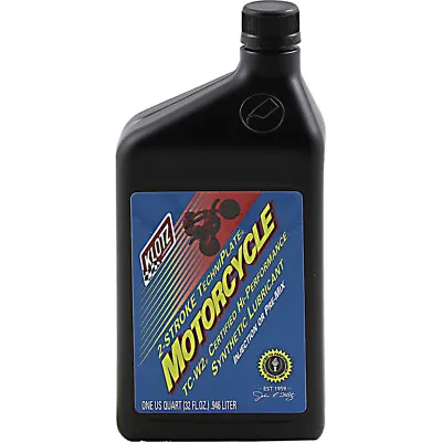 Klotz Oil 2-Stroke Motorcycle TechniPlate TC-W2 Pre-Mix Lubricant/Oil | 1 Qt • $23.45