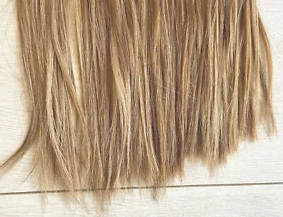 Human Hair Bonded Extensions Dark Ash Russian Blonde Balmain/Great Lengths • £4.29