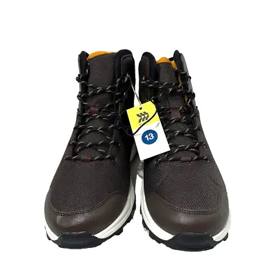 All In  Motion Men's Lawson Hybrid Hiker Winter Boots Brown Size 13 • $18