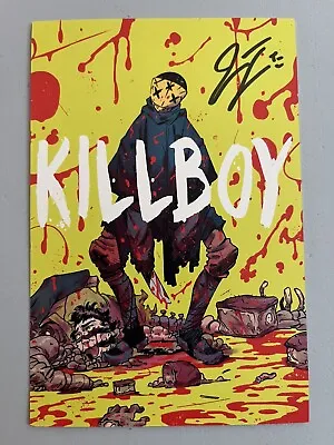 James Tynion Signed Killboy Card / Print From Razorblades Horror Magazine NM • £19.82