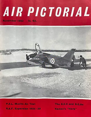 Air Pictorial Nov 1962 Chance Vought F8u-2ne Navy-wright Mystery Ship Pzl Mucha • $3.95