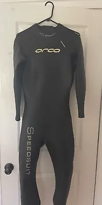 Orca S2 Speedsuit Triathlon Wetsuit Men Size 10 Model WS2AFN • $29.99