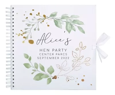 £15.99 • Buy Personalised Hen Party Scrapbook Photo Album, Hen Party, Party Gift, Friend Gift