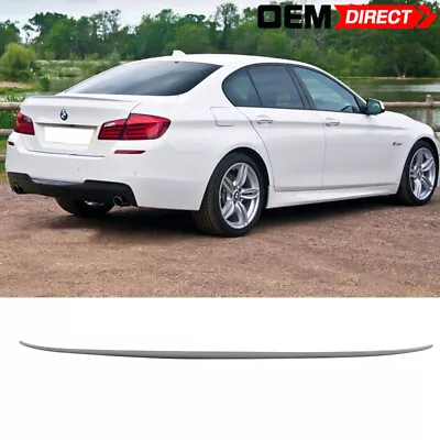 Fits 11-16 BMW 5 Series F10 M5 Style Painted # 300 Alpine White Trunk Spoiler • $84.99