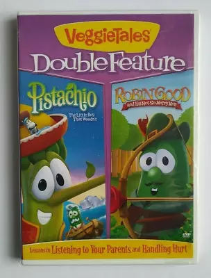 VeggieTales Double Feature Pistachio & Robin Good Brand New DVD • $6.99