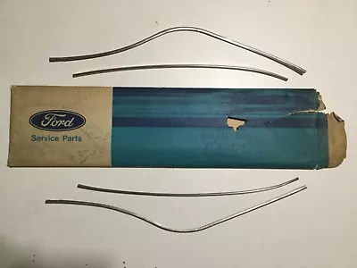 1969 1970 Mercury Meteor Wagon 4 Door Outside Door Edge Guard Kit Moulding Nos • $39.99