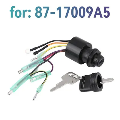 Boat Ignition Key Switch For Mercury Outboard Control Box Motor 87-17009a5 • $15.89