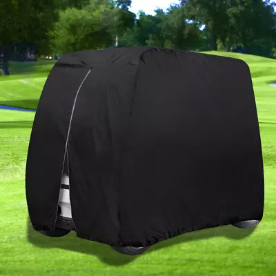 Heavy Duty Golf Cart Cover 4 Passenger Waterproof Case Fits EZ GO Club Car YAMAH • $29.98