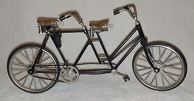 Miniature Vintage Style 1/10 Scale Model Of A Tandem Bike • £15.99