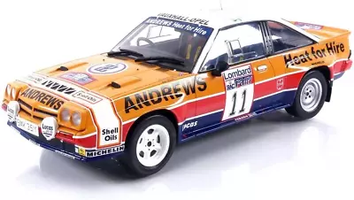 1/18 Opel Manta B 400 #11 RAC Rally 1985 R.Brookes/M.Broad Ixo 18RMC099 • $104.81