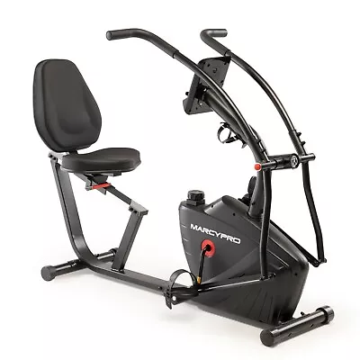 Recumbent Bike Dual Action Exercise Bike With Arms | Body Cycle By Marcy JX-7301 • $329.99