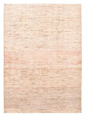 Vintage Hand-Knotted Area Rug 6'9  X 9'6  Traditional Wool Carpet • $1136.60
