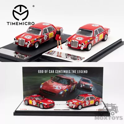 TIME MICRO 1:64 300 SEL Red Pig 35 Diecast Model Car • $24.71