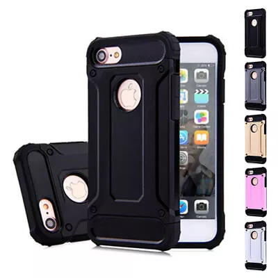 Armour Hybrid Bumper Dual Layer Shockproof Case Cover For Apple IPhone X  8 7 • £4.75