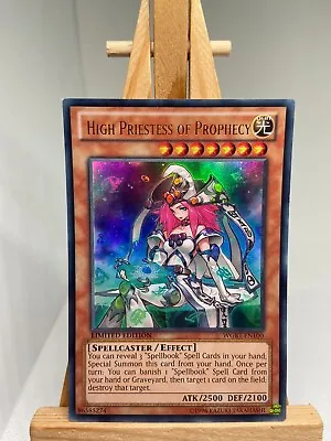 High Priestess Of Prophecy - Ultra Rare Limited Edition WGRT-EN100 - LP - YuGiOh • £1.80