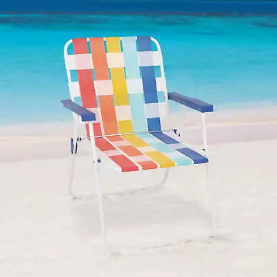 Folding Beach Web Chair Multicolor • $21.87
