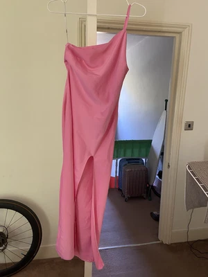 £19 • Buy ASOS Design Dress In Pink. Women’s Dress. UK 6. Asymmetric Dress With Slit.