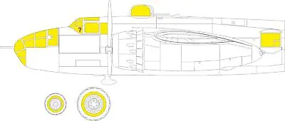 Eduard 1/48 Mask For The Hong Kong Kit B-25J Glazed Nose - EX925 • $17.99