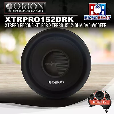 Orion XTRPRO152DRK XTRPRO Recone Kit For XTRPRO 15” 2-Ohm DVC Woofer • $349