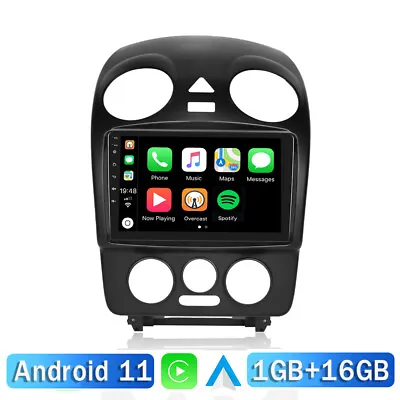 9  Android 11 Carplay GPS Car Stereo Radio BT WIFI 1+16G For VW Beetle 2004-2010 • $115.99