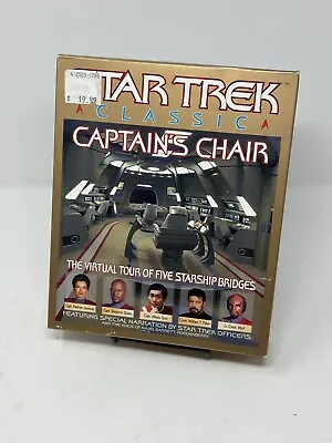 Star Trek: Captain's Chair (Windows/Mac 1999) Brand NEW • $12