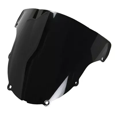 Motorbike Windscreen For Kawasaki ZX6R Ninja ZX636 2003 2004 Black Windshields • $20.95