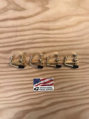 4Pcs Violin Fine Tuner: 3/4-4/4 Violin Stable  Gold  US Today Shipping • $13.85