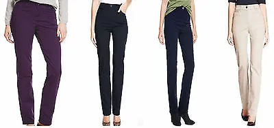£14.99 • Buy Ex M&S Women's Ladies Trousers Collection Straight Leg Stretch Pants Size 6-28