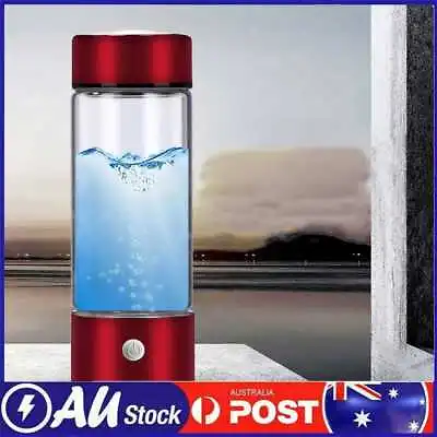 Hydrogen-Rich Water Cup 420ML Water Ionizer Maker Stainless Steel Home Appliance • $40.39