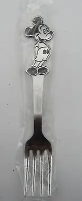 Vintage Mickey Mouse Child's Stainless Fork Walt Disney By Bonny NEW Old Stock • $17.99