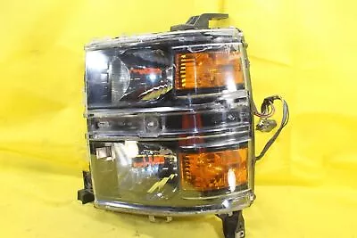 🌐 14 15 CHEVROLET SILVERADO 1500 LEFT DRIVER HEADLIGHT - Good Condition! • $120.90