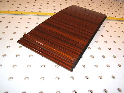 Mercedes Early W140 S Center Console Bottom ZEBRANO Wood Rolling MBZ OEM 1 Cover • $139