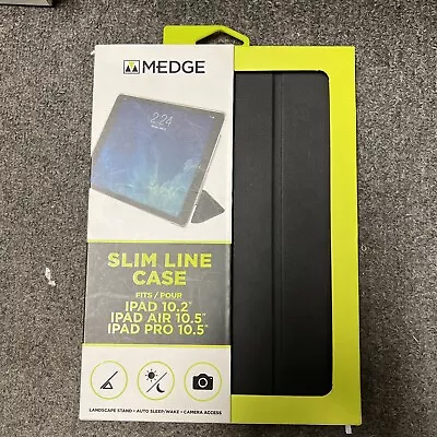 Medge  Slim Line Case Fits Ipad 10.2  Ipad Air 10.5  Ipad Pro 10.5  (LOC BK-BD) • $27.85